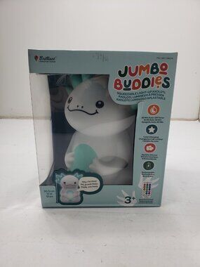 Brilliant Innovations Jumbo Buddies Axel Axolotl 12" LED Light Up Remote
